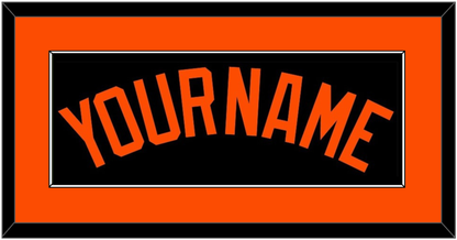 Baltimore Name - Alternate Black - Essential Tier 2