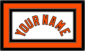 Baltimore Name - Home White (1971-1977) - Double Mat 2