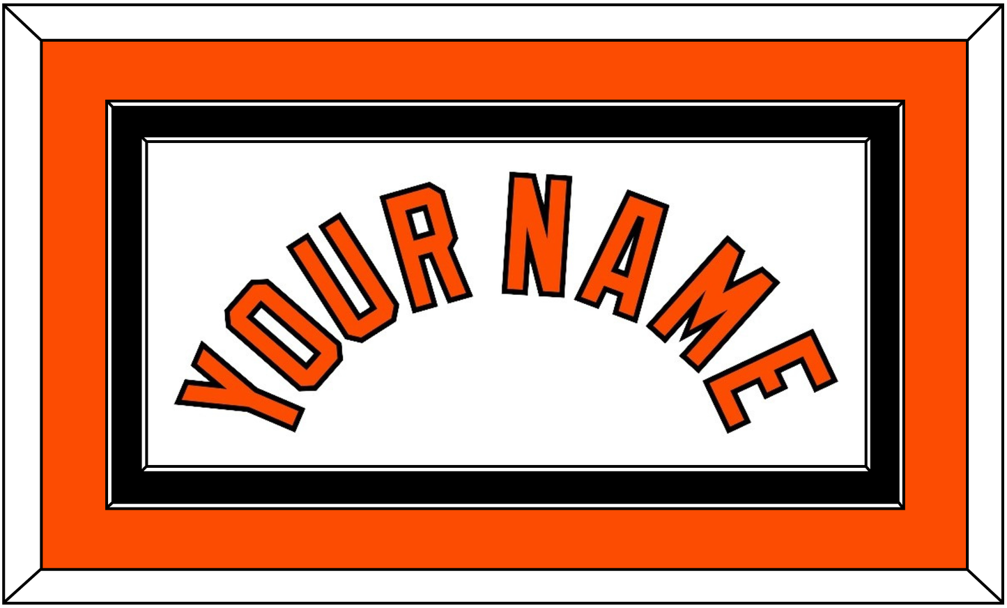 Baltimore Name - Home White - Signature Tier 2