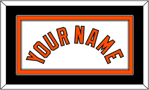 Baltimore Name - Home White - Double Mat 3