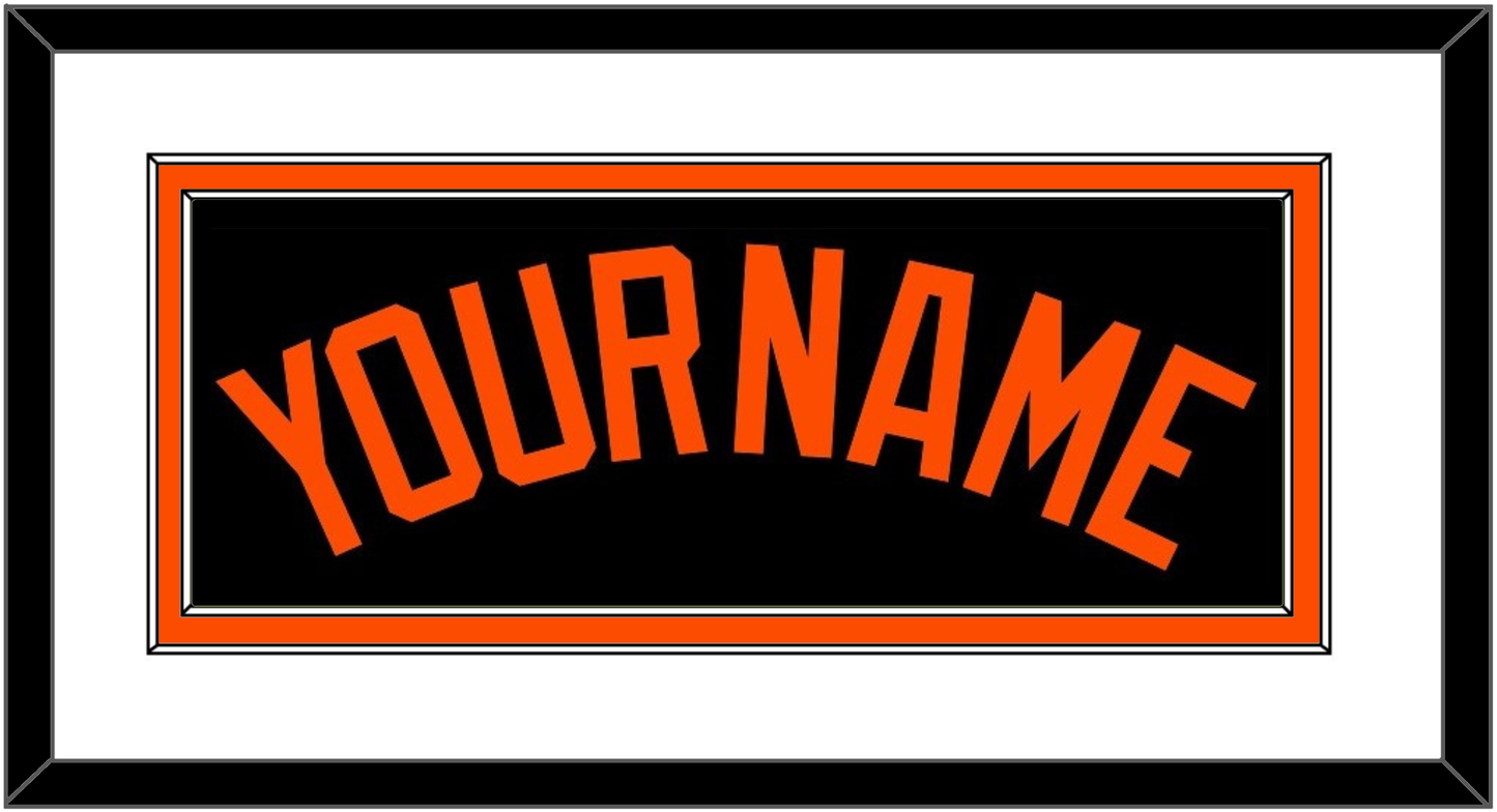 Baltimore Name - Alternate Black - Signature Tier 1