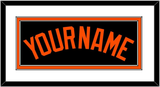 Baltimore Name - Alternate Black - Double Mat 1