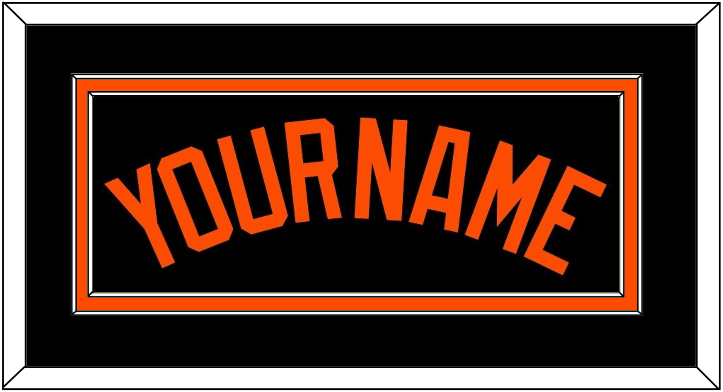Baltimore Name - Alternate Black - Signature Tier 2