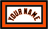 Baltimore Name - Home White (1998-2003) - Triple Mat 2