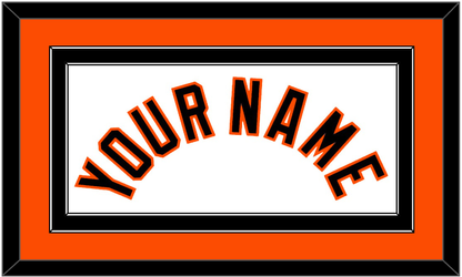 Baltimore Name - Home White (1998-2003) - Signature Tier 2