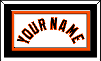 Baltimore Name - Home White (1998-2003) - Signature Tier 3