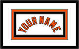 Baltimore Name - Home White - Triple Mat 1