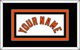 Baltimore Name - Home White (2004-2008) - Triple Mat 3