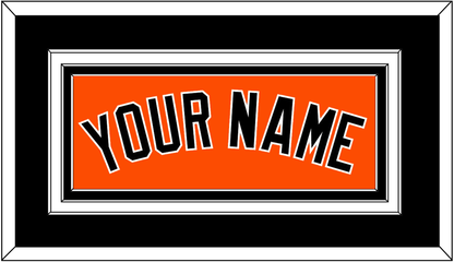 Baltimore Name - Alternate Orange - Premier Tier 3