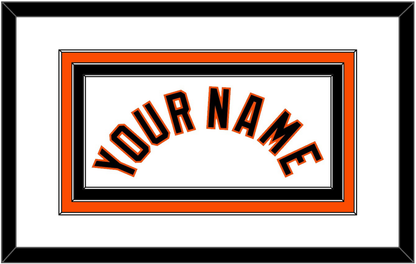 Baltimore Name - Home White (1998-2003) - Premier Tier 1