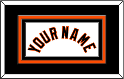 Baltimore Name - Home White (1998-2003) - Premier Tier 3