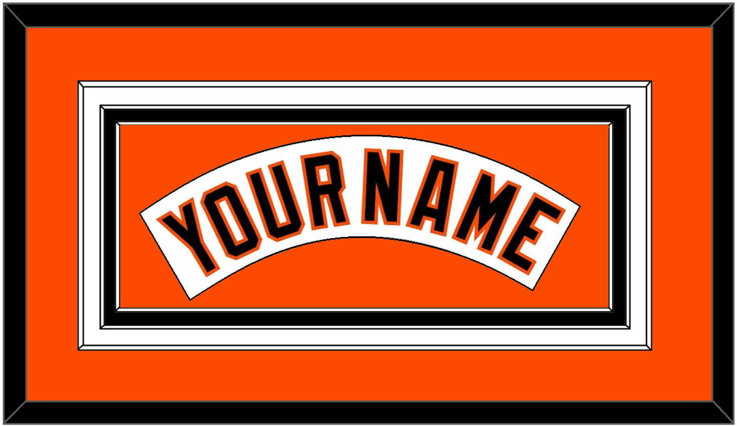 Baltimore Nameplate - Home White (1995-1997) - Premier Tier 4