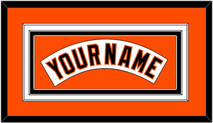 Baltimore Nameplate - Home White (1995-1997) - Premier Tier 4