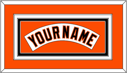 Baltimore Nameplate - Home White (1995-1997) - Premier Tier 4