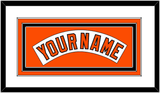 Baltimore Nameplate - Home White (1978-1988) - Triple Mat 1