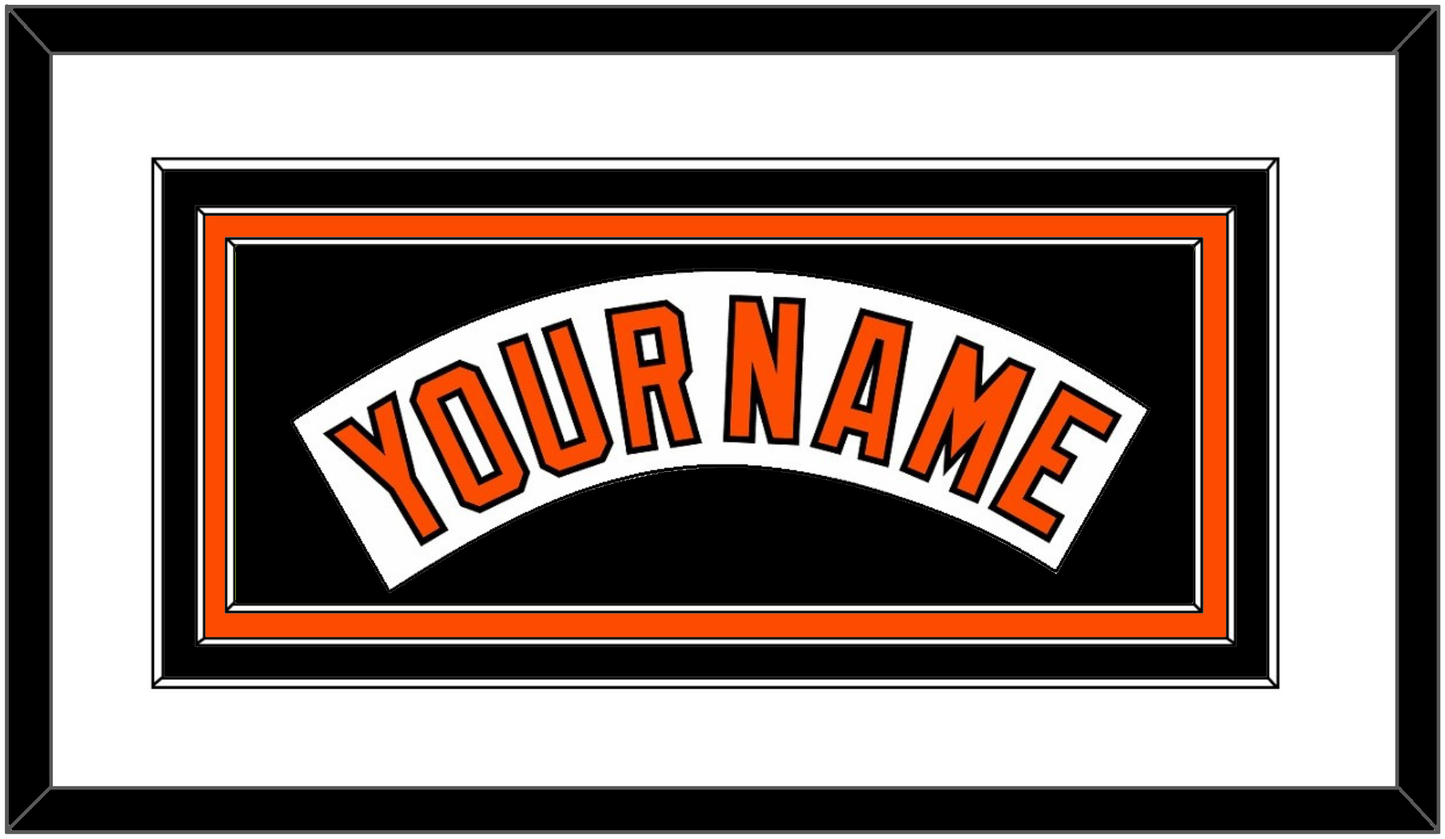 Baltimore Nameplate - Home White (1978-1988) - Premier Tier 2