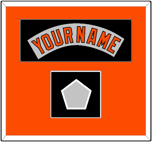 Baltimore Nameplate & World Series Jersey Patch - Road Gray (1978-1988) - Essential Tier 3