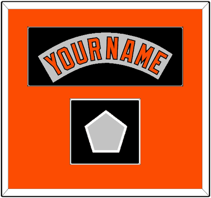 Baltimore Nameplate & World Series Jersey Patch - Road Gray (1978-1988) - Essential Tier 3