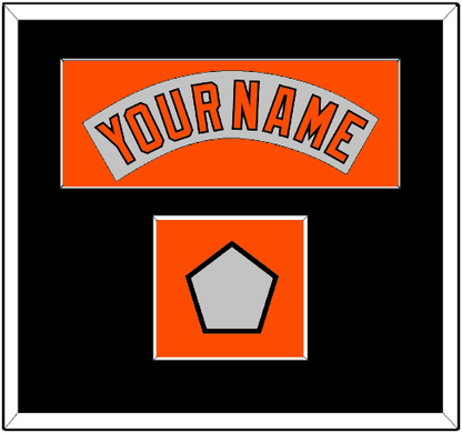 Baltimore Nameplate & World Series Jersey Patch - Road Gray (1978-1988) - Essential Tier 4