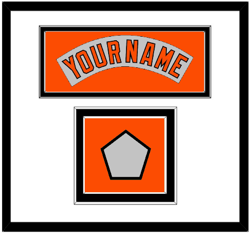 Baltimore Nameplate & World Series Jersey Patch - Road Gray (1978-1988) - Signature Tier 1