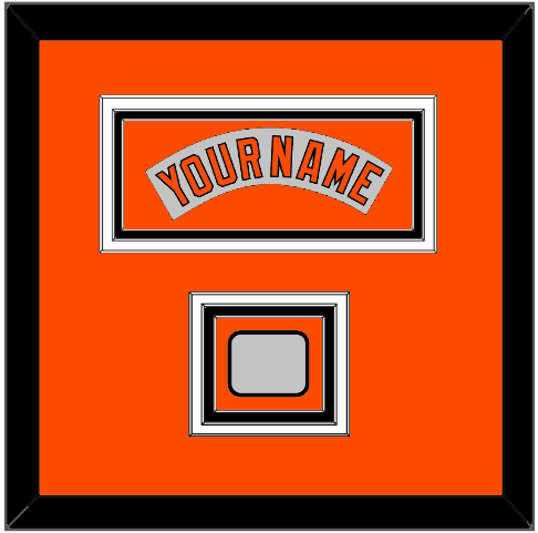 Baltimore Nameplate & World Series Jersey Patch - Road Gray (1978-1988) - Premier Tier 3