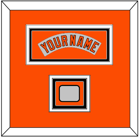 Baltimore Nameplate & World Series Jersey Patch - Road Gray (1978-1988) - Premier Tier 3