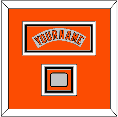 Baltimore Nameplate & World Series Jersey Patch - Road Gray (1978-1988) - Premier Tier 3