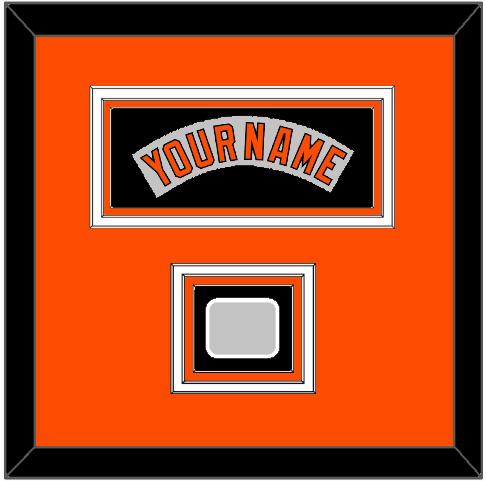 Baltimore Nameplate & World Series Jersey Patch - Road Gray (1978-1988) - Premier Tier 4