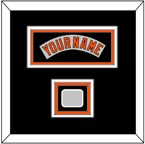 Baltimore Nameplate & World Series Jersey Patch - Road Gray (1978-1988) - Premier Tier 5