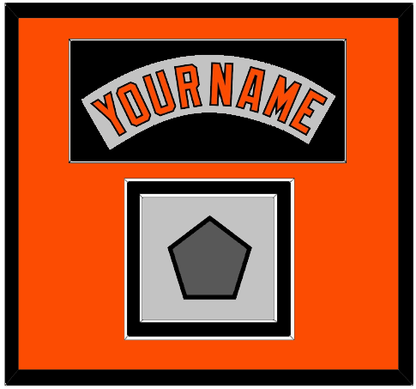 Baltimore Nameplate & World Series Jersey Patch - Road Gray (1978-1988) - Signature Tier 7