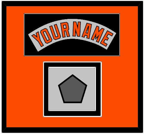 Baltimore Nameplate & World Series Jersey Patch - Road Gray (1978-1988) - Signature Tier 7