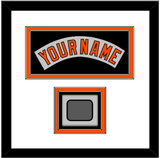 Baltimore Nameplate & World Series Jersey Patch - Road Gray (1973-1988) - Triple Mat 7