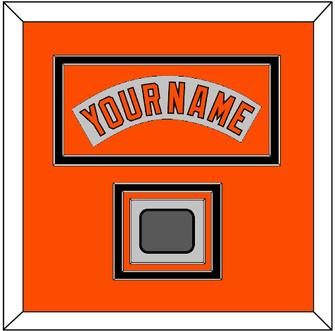 Baltimore Nameplate & World Series Jersey Patch - Road Gray (1978-1988) - Premier Tier 8