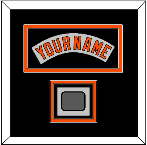 Baltimore Nameplate & World Series Jersey Patch - Road Gray (1978-1988) - Premier Tier 9