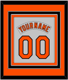 Baltimore Nameplate & Number Combined - Roadgray (1978-1988) - Triple Mat 2