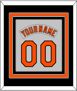 Baltimore Nameplate & Number Combined - Roadgray (1978-1988) - Triple Mat 3