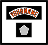 Baltimore Nameplate & World Series Jersey Patch - Home White (1978-1988) - Single Mat 2