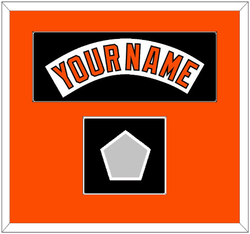 Baltimore Nameplate & World Series Jersey Patch - Home White (1978-1988) - Essential Tier 3