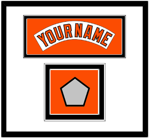 Baltimore Nameplate & World Series Jersey Patch - Home White (1978-1988) - Signature Tier 1