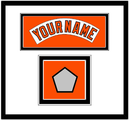 Baltimore Nameplate & World Series Jersey Patch - Home White (1978-1988) - Signature Tier 1