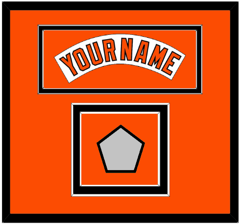 Baltimore Nameplate & World Series Jersey Patch - Home White (1978-1988) - Signature Tier 3