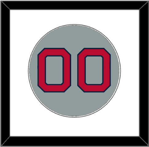 Boston Number - Road Gray - Essential Tier 1