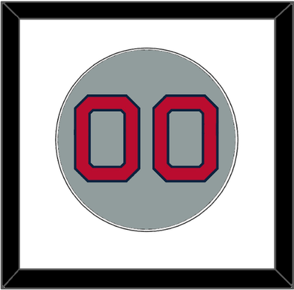 Boston Number - Road Gray - Essential Tier 1