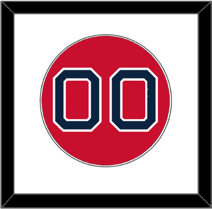 Boston Number - Alternate Red - Essential Tier 1