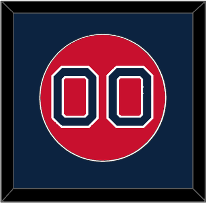 Boston Number - Alternate Red - Essential Tier 2