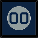 Boston Number - Road Gray (2009-2013) - Single Mat 3