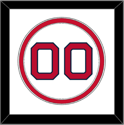 Boston Number - Home White - Signature Tier 1