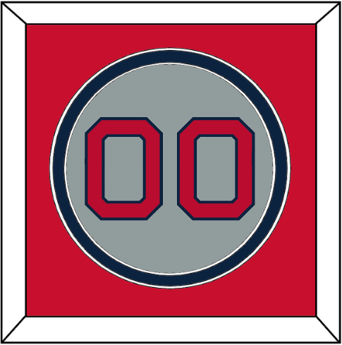 Boston Number - Road Gray - Signature Tier 3