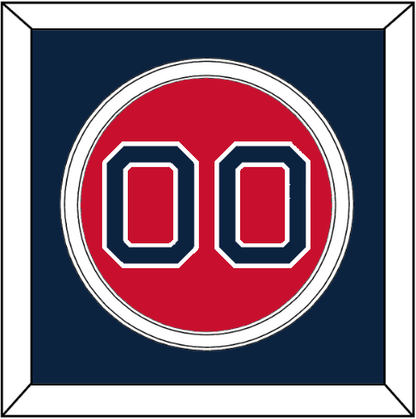 Boston Number - Alternate Red - Signature Tier 2