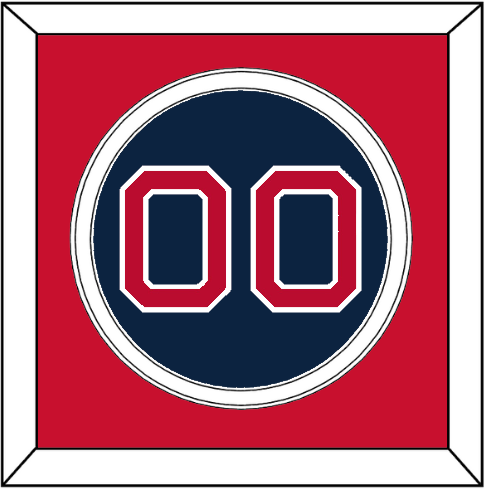 Boston Number - Alternate Road Blue - Signature Tier 2